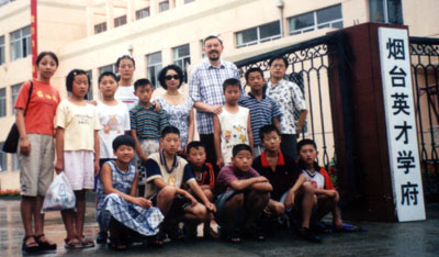 teacher and students